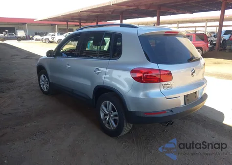 2015 Volkswagen Tiguan S from USA, damaged, VIN WVGAV7AX3FW565189